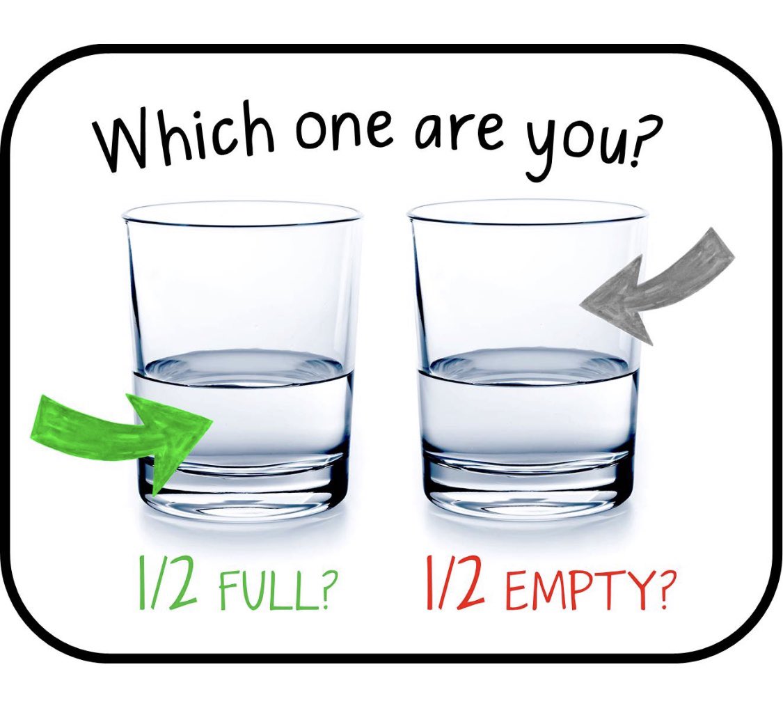 IBSPTraining's tweet image. #HalfFullOrHalfEmpty
#Perceptions
#OutlookOnLife