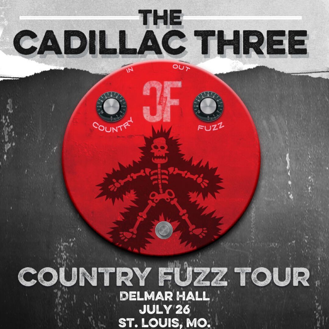 vintagevinylSTL's tweet image. Friday, July 26th! @thecadillac3's "Country Fuzz Tour" comes to @DelmarHallstl! Retweet for the chance to win a pair of tickets to the show!