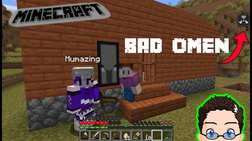 Codeprime8 Minecraft Whoa Bad Villager Bad Omen