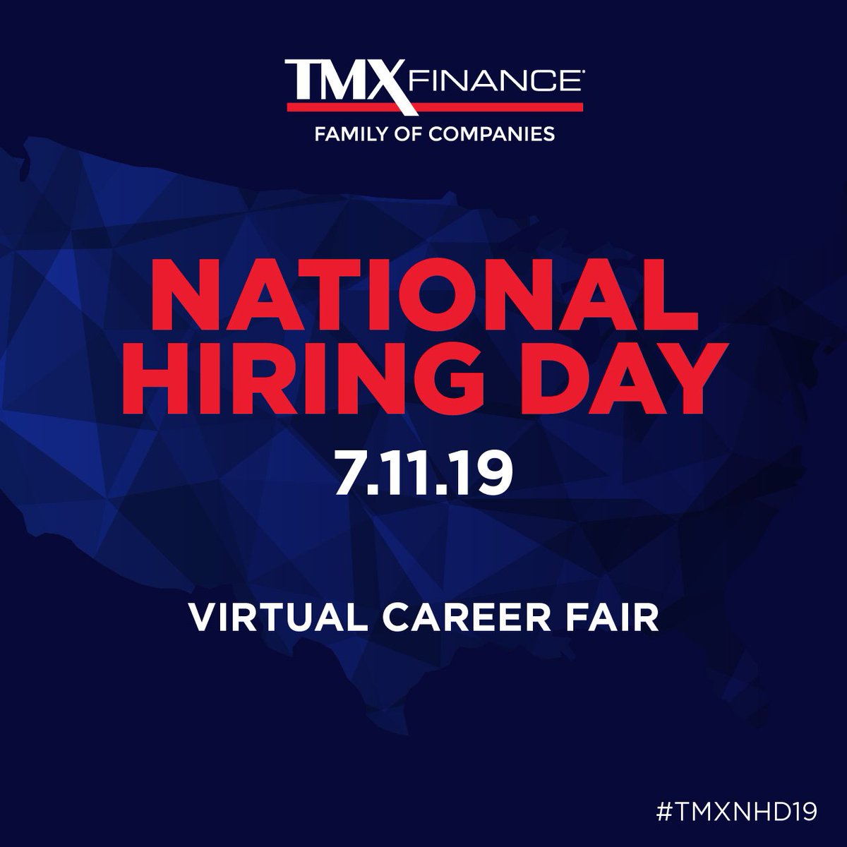 Tomorrow is the day! We’re taking  #TMXNHD19 virtual! If you can’t make it into one of our store locations, register to chat with a team member about our exciting opportunities: ecareerfairs.com/e/tmx/