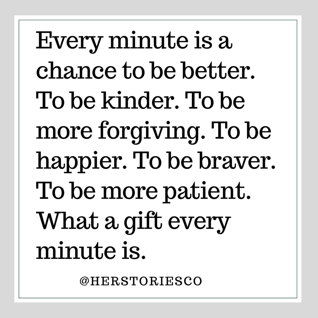 HerStoriesCo's tweet image. It’s really an amazing thing when you think about it. It’s never too late to change. Never too late to do, or be better. #alwaysbeevolving #herstoriesco