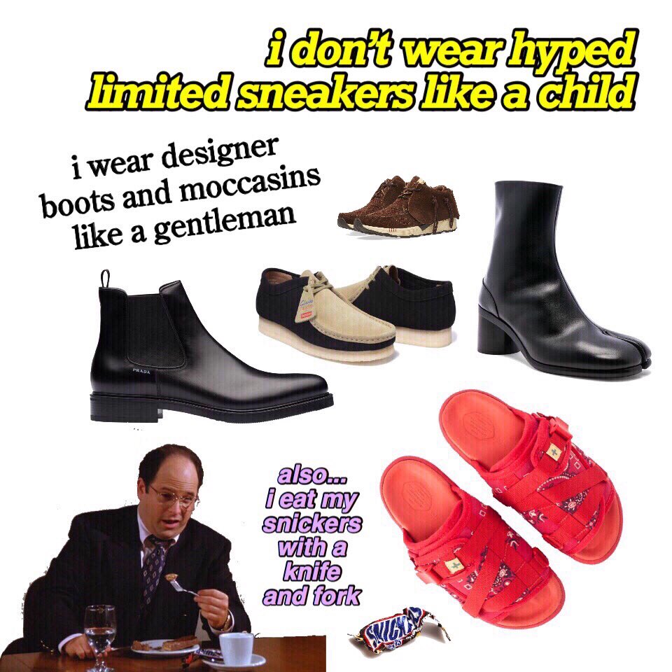 Class is for men, swag is for boys