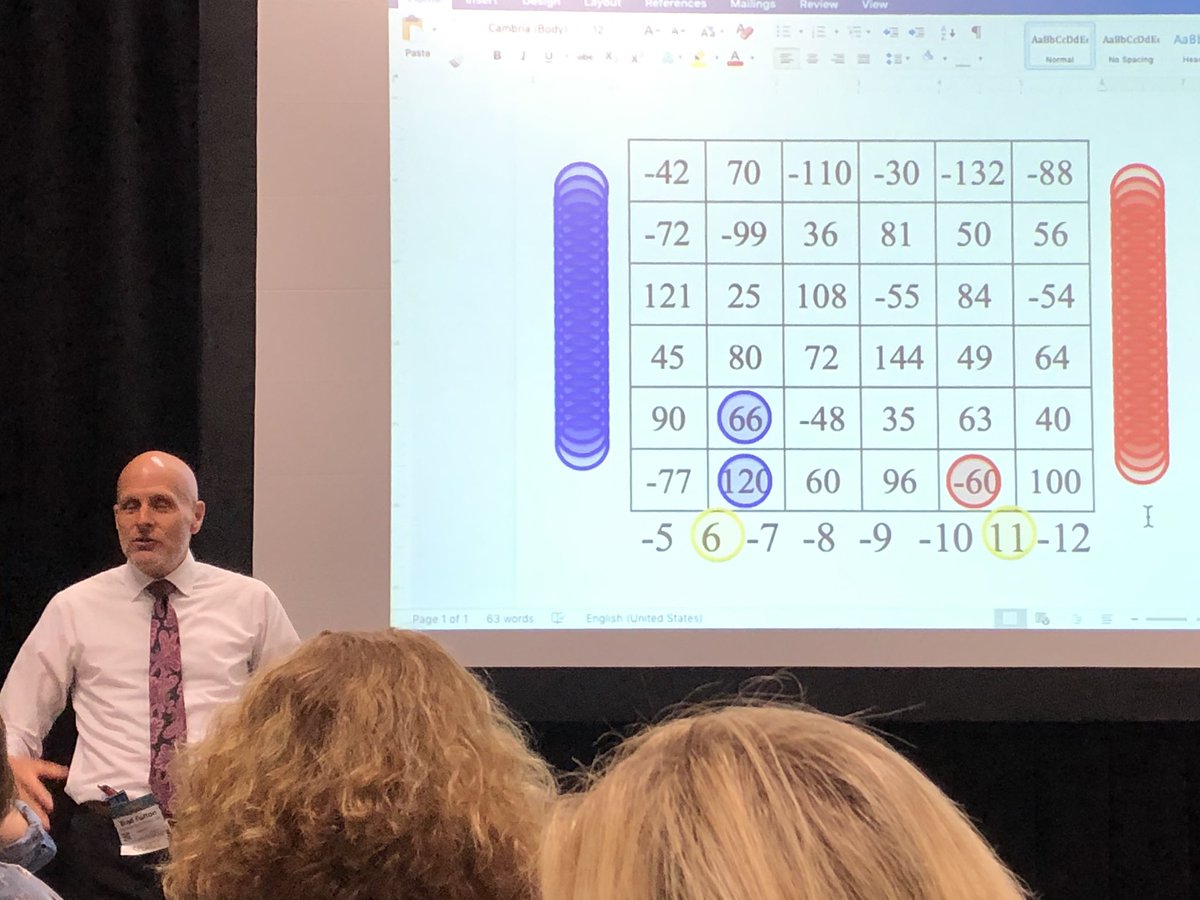 So much fun learning and playing games with Brad Fulton! “We are competing with video games. Math should be fun.” Games were fun AND required lots of math thinking. #CAMT19 @ElsaEngRRISD