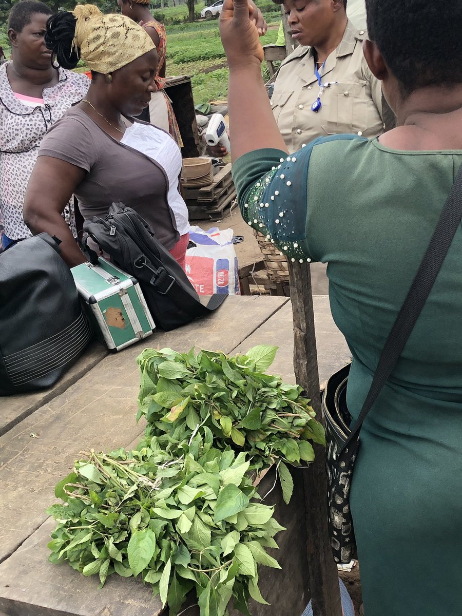 theakorede's tweet photo. So this afternoon I was waiting for a friend in front of this post service housing estate in Ojo ,while waiting I saw a woman pointing a thermometer to some elderly women breasts and she was collecting money from each of them. I was surprised at first but  I decided to hang on https://t.co/sW5HnPx8Pf
