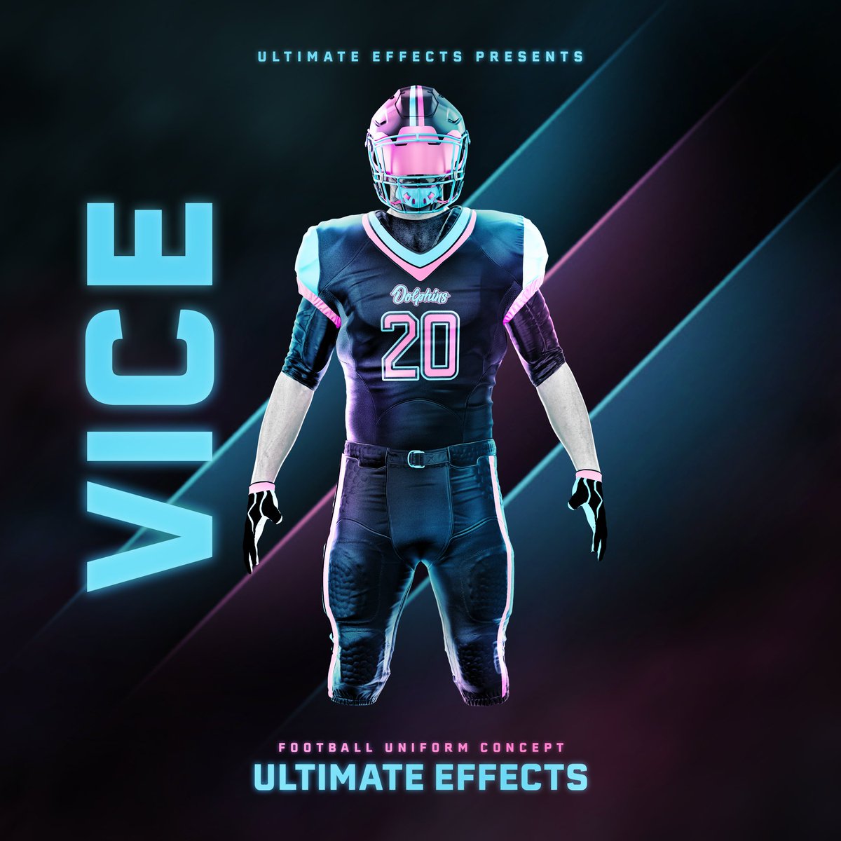 miami dolphins vice uniforms