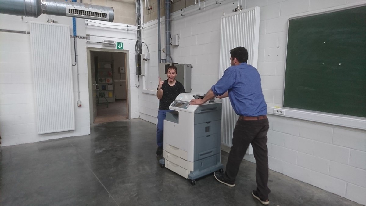 opendcours's tweet photo. Open Design Course Expainding its hardware!  #ODC19 #ODCLAB #openDesign #print #hardware https://t.co/6pdHMUk53I