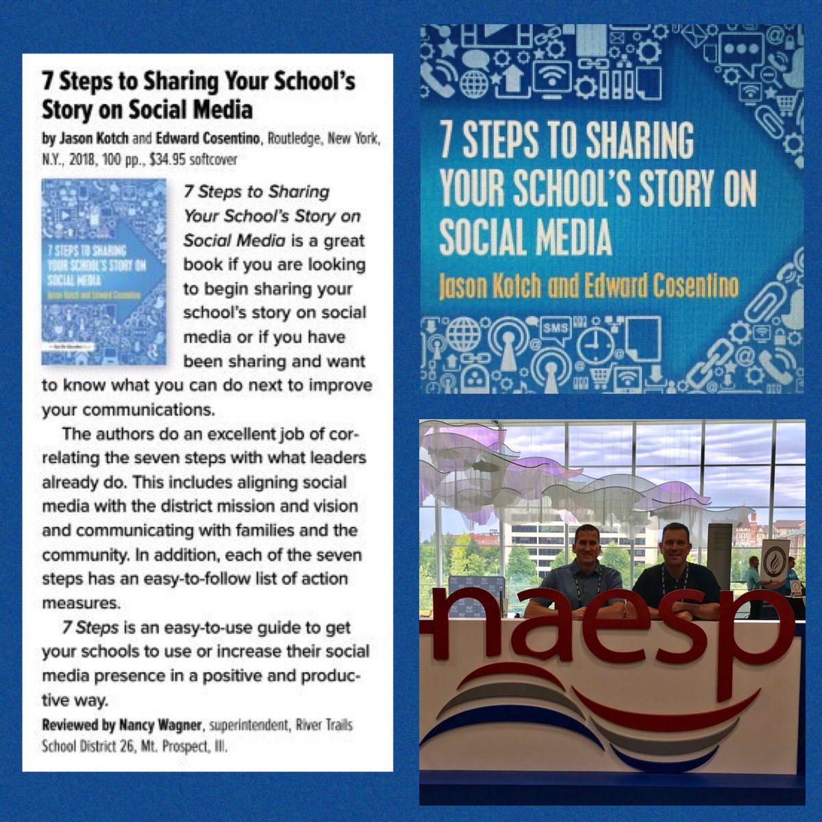 JMKotchEdD's tweet photo. So many first-time attendees are at #NAESP19 this year! Great to connect with you! We hope you are sharing your school’s story as you build your PLN. https://t.co/0NuSzrsScX