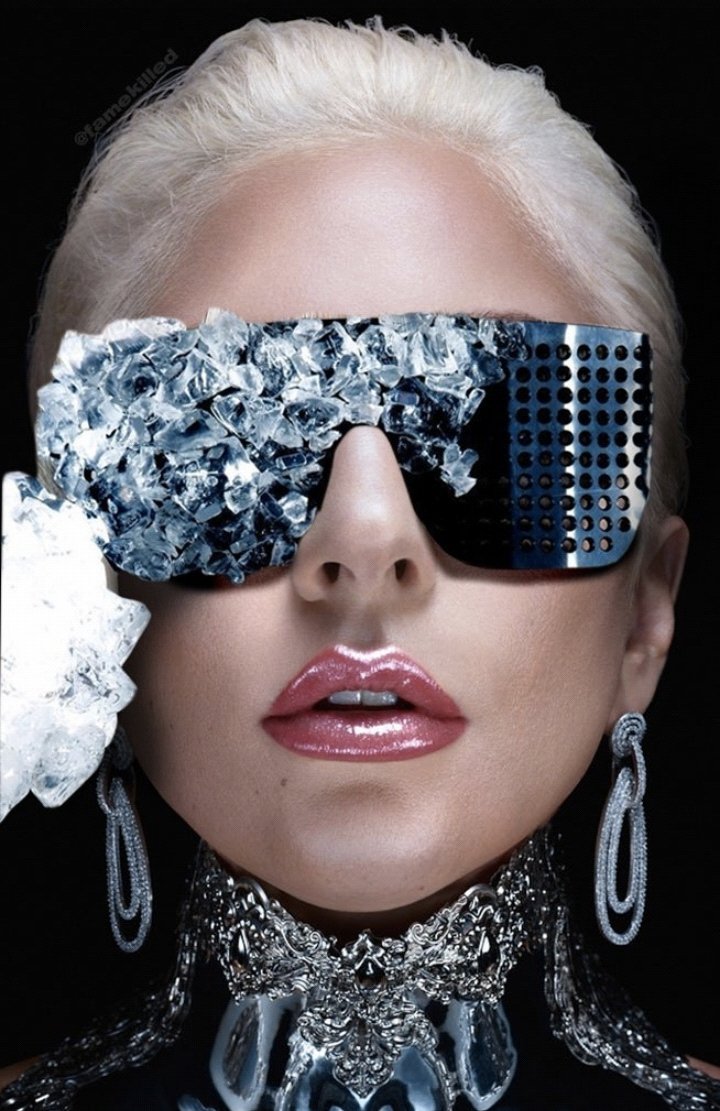 Lady Gaga Facts On Twitter Lady Gaga For Haus Laboratories But Wearing The Fame Album Cover 