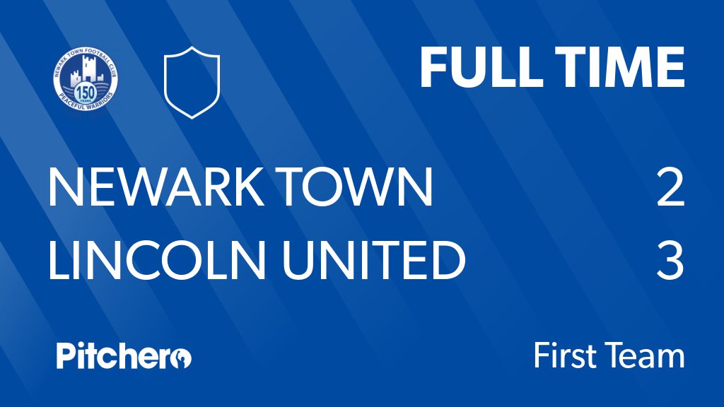 NewarkTownFC's tweet photo. FULL TIME: Newark Town 2 - 3 Lincoln United
#NEWLIN #Pitchero
https://t.co/FH2a4xmvVm https://t.co/g6kwIPt6e9