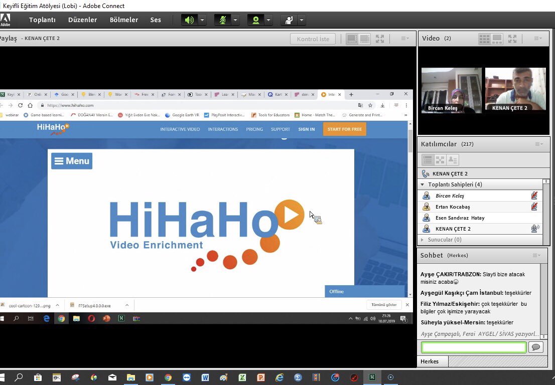 Esen Sandıraz hocamızın öncülüğünde yürütülen #KeyifliEğitimAtölyesi🦋 nin 10. gününde ilk çevrimiçi seminer 229 öğretmen ile gerçekleştirildi. 
@mhbucuk 
<a href="/tretwinning/">eTwinning Türkiye</a> 
@EgitimKeyifli 
<a href="/EsenRaz/">Esen Sandıraz</a> 
<a href="/Kenancete1/">Kenan ÇETE</a> 
#KeyifliEğitimAtölyesi🦋