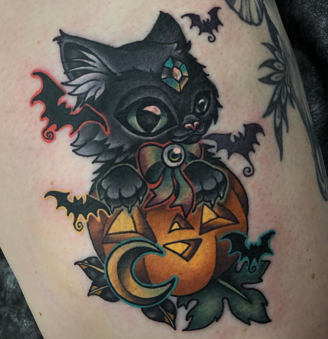 Halloween Tattoos That'll Haunt You Forever • No Regrets UK
