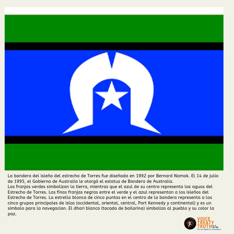 #NAIDOCWeek2019
¿Sabes que simboliza la bandera del isleño del estrecho de Torres? 👇🏽

#torresstraitislander #culture #voice #treaty #truth #naidocweek2019 #aboriginal #firstnations #heart #proud