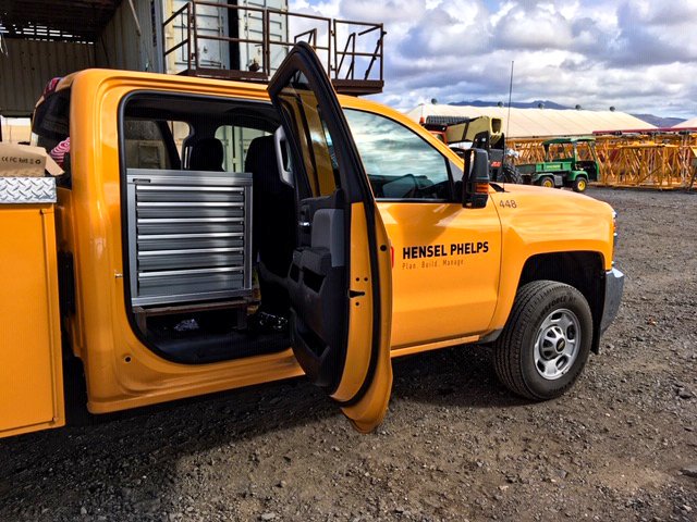 _CTech's tweet photo. #WorkTruckWednesday: Backseat Tool Drawer Units/Tool Boxes are the latest craze in work trucks. Here's one we just developed for P. Cunningham, a Master Mechanic from Hawaii!
#webuilditbetter #motionlatch #mobilestorage #tools #toolbox #toolstorage #worktruck #ntea #truck https://t.co/KifK9YboIM
