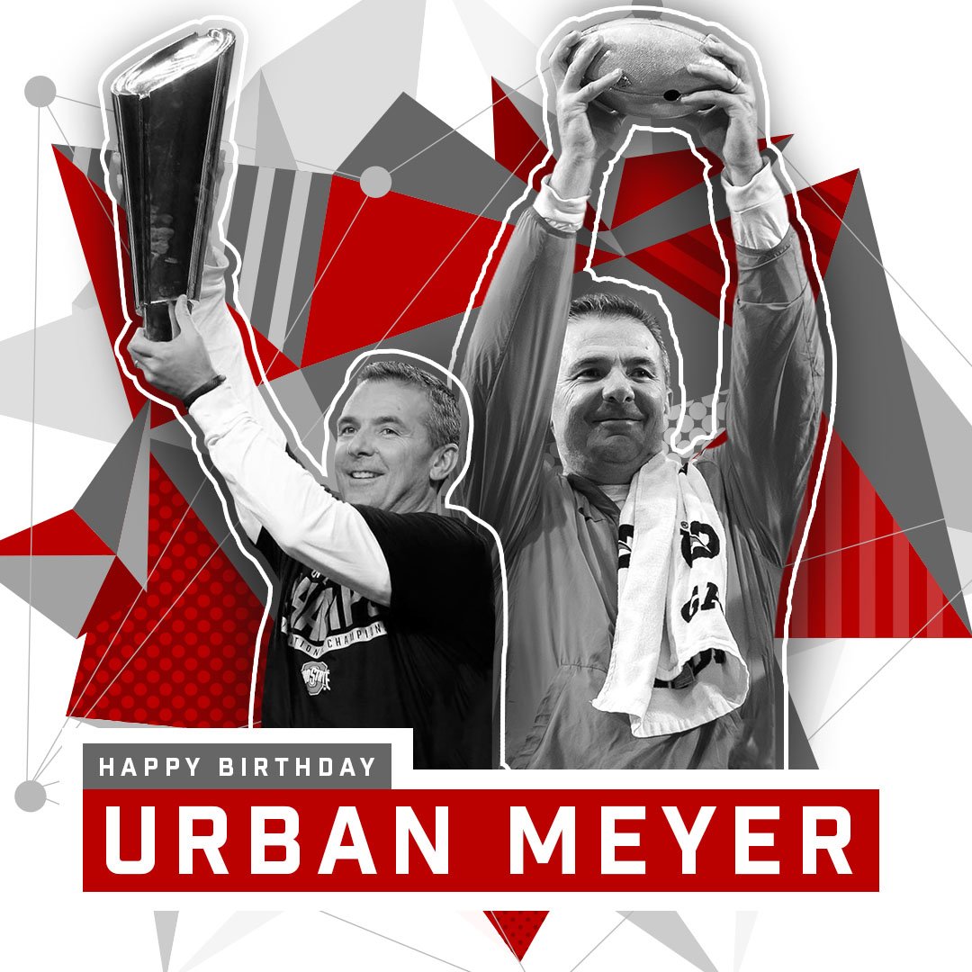 Happy Birthday Coach Urban Meyer!!! 