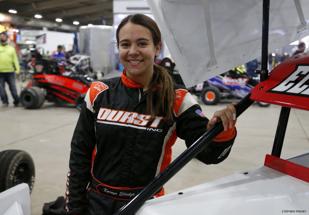 .<a href="/KarsynElledge3/">Karsyn Elledge</a> OK After Scary Sprint Car Wreck - Full story: bit.ly/30v5I0i