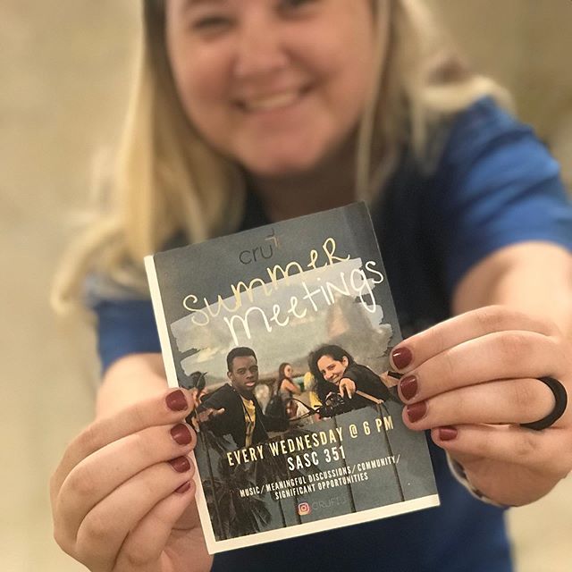 Miami_SM's tweet photo. Come join us tonight at our Cru meeting! 6pm in SASC 351! https://t.co/35P2wHXi7Y https://t.co/C3OhYtQ3D5