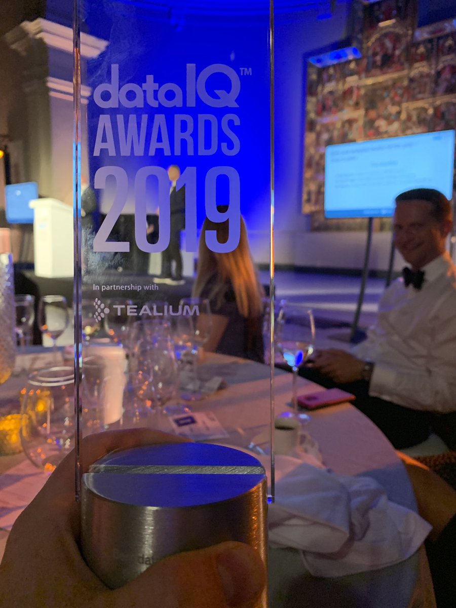 IancthomasUk's tweet photo. Congratulations to the @coopuk data team on winning the data ethics and privacy award at the DataIQ 2019 awards dinner!!! https://t.co/RkJty9BzNp