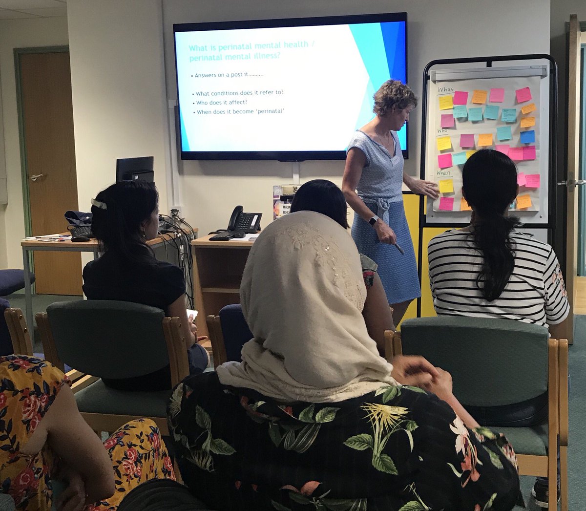 ShuLi_Tan's tweet photo. Creating awareness of #perinatalmentalhealth in #primarycare #GP by our champion @penmeeks! @rcgpfirst5 @WessexCSN - our local First5 GPeducation group https://t.co/lpLj0niKxX
