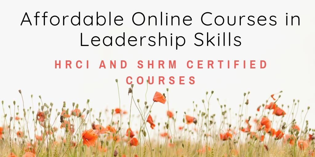 talentkeepers's tweet image. Looking for affordable recertification credits for HRCI and SHRM PDC’s?  We offer online learning on a variety of leadership skills  #CustomerContactWeek #20YearsofCCW #accounting #business #retail #engineering bit.ly/2CPIbOO