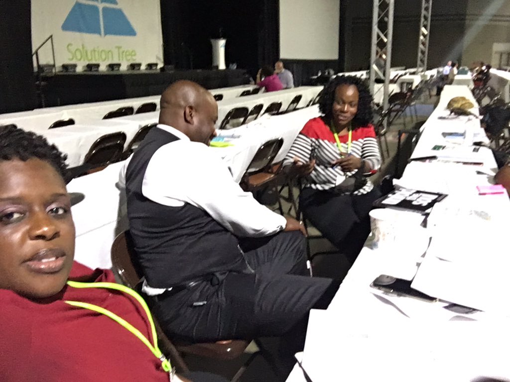 kem_may's tweet image. Partaking! Imparting! Being Empowered!  Being heard! Being Pushed! Fired up! LES!! A awesome hour with @unfoldthesoul @AnisaBusby @SolutionTree  #atlplc2019  #PLCatWork  #itsESSENTIAL