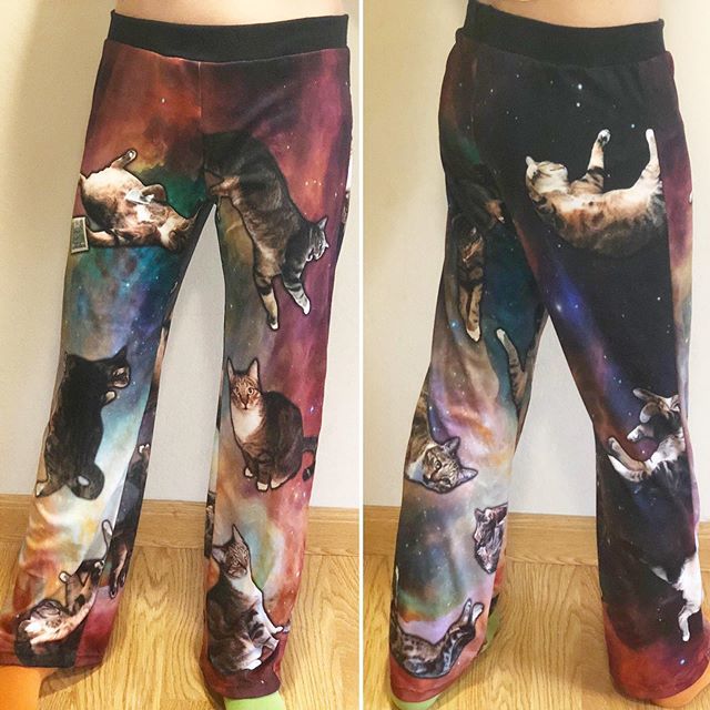 OffRainGirl's tweet photo. #orion #orionpants #catpants #catinspace #rainbow #officialrainbowgirl #rainbowgirl  #diypants #ilovemycat https://t.co/Ct2vz1Ptga https://t.co/Su94fwz0HN