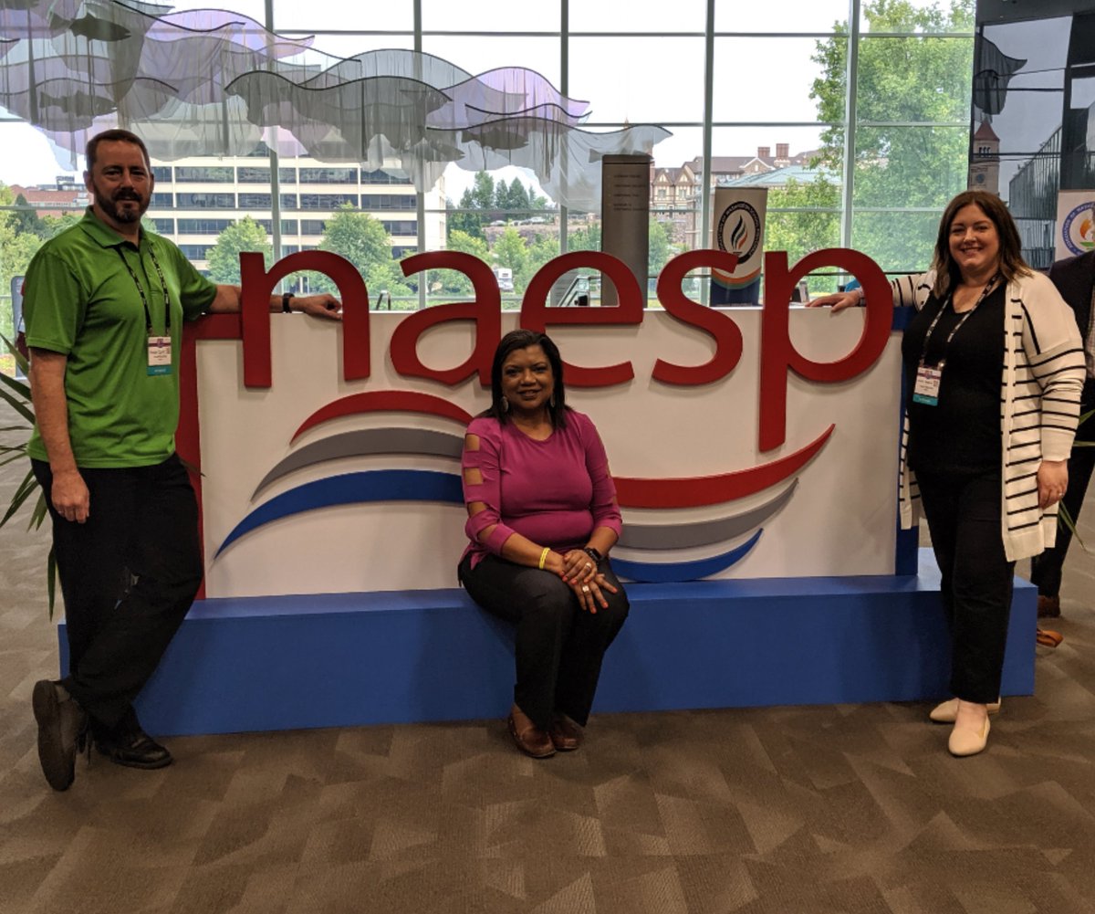 ALL Hornets learn and grow! Your school leaders are excited to attend a national conference for principals as we plan for the 19-20 school year.