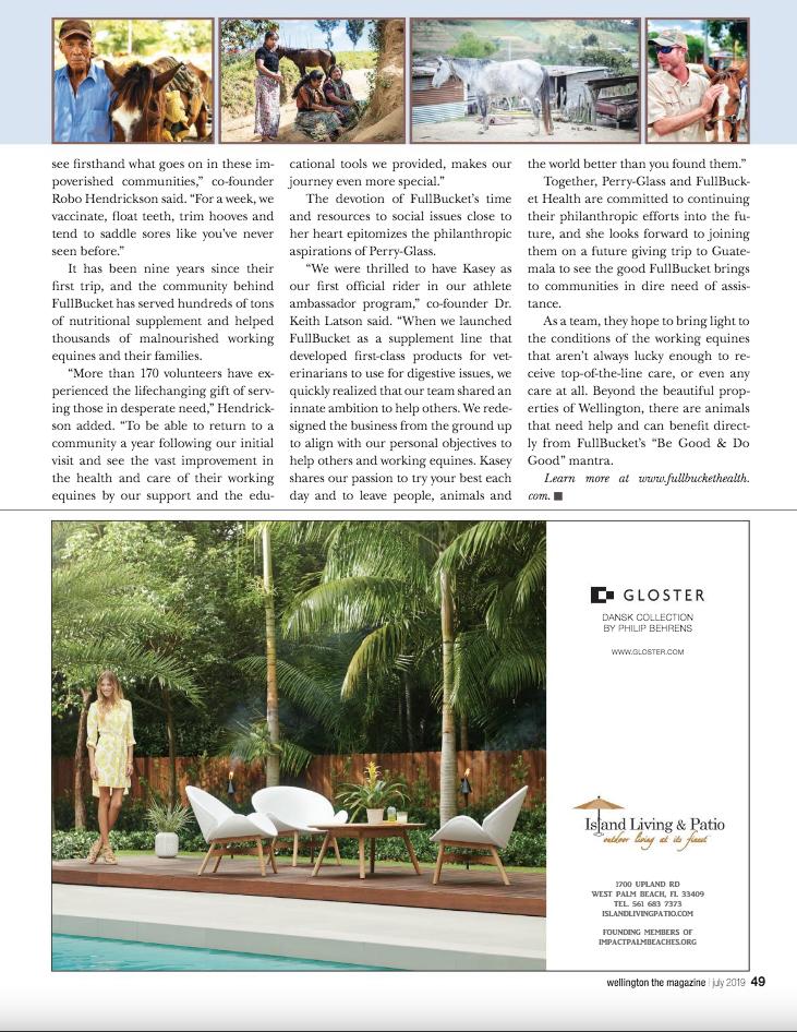 fullbuckets's tweet photo. We love sharing our story to new readers! Thanks #WellingtonTheMagazine for featuring FullBucket and our amazing Tribe Athlete, Kasey Perry-Glass, in your July issue. Check it out! #BeGoodDoGood #TeamBelieve #FullBucket https://t.co/lrWjjLs6b1