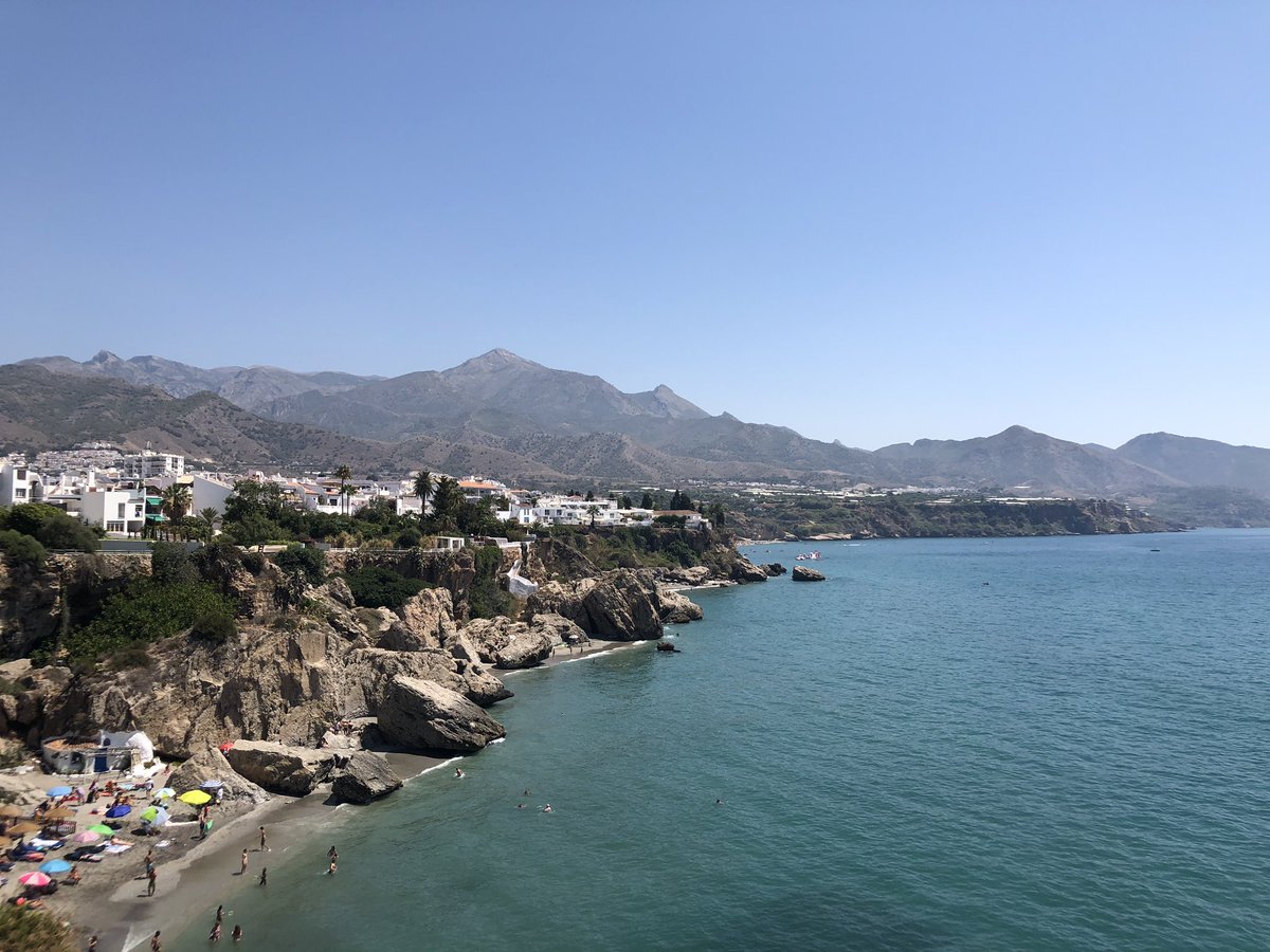 raiders_travel's tweet photo. Day 3: Nerja and Granada. We toured the Nerja caves and then spent the day exploring this cute beach town. #eftours https://t.co/cw6xw2Wy6H
