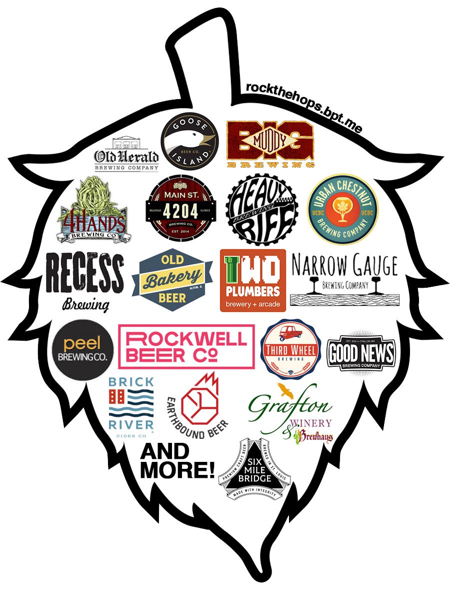 Rock The Hops returns to Downtown Alton IL on 8/17/19! Online tickets on sale NOW for only $30! Get yours while they last! rockthehops.brownpapertickets.com <a href="/STLBEER/">STLBEER</a> #visitalton #stlbeer