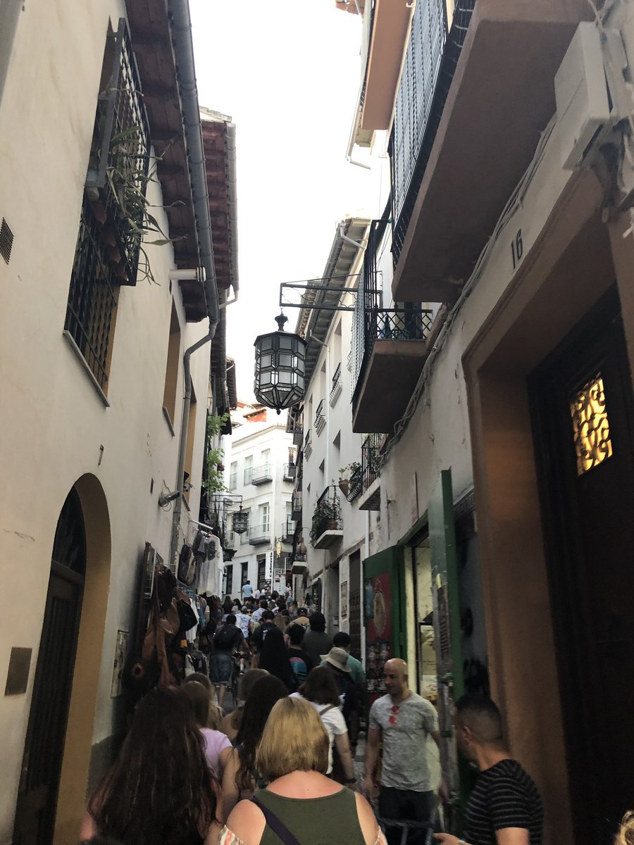 raiders_travel's tweet photo. Day 3: Visit to a Moroccan tea house and trekking our way through the tiny streets of Granada. #eftours https://t.co/QbeBGe1SWu
