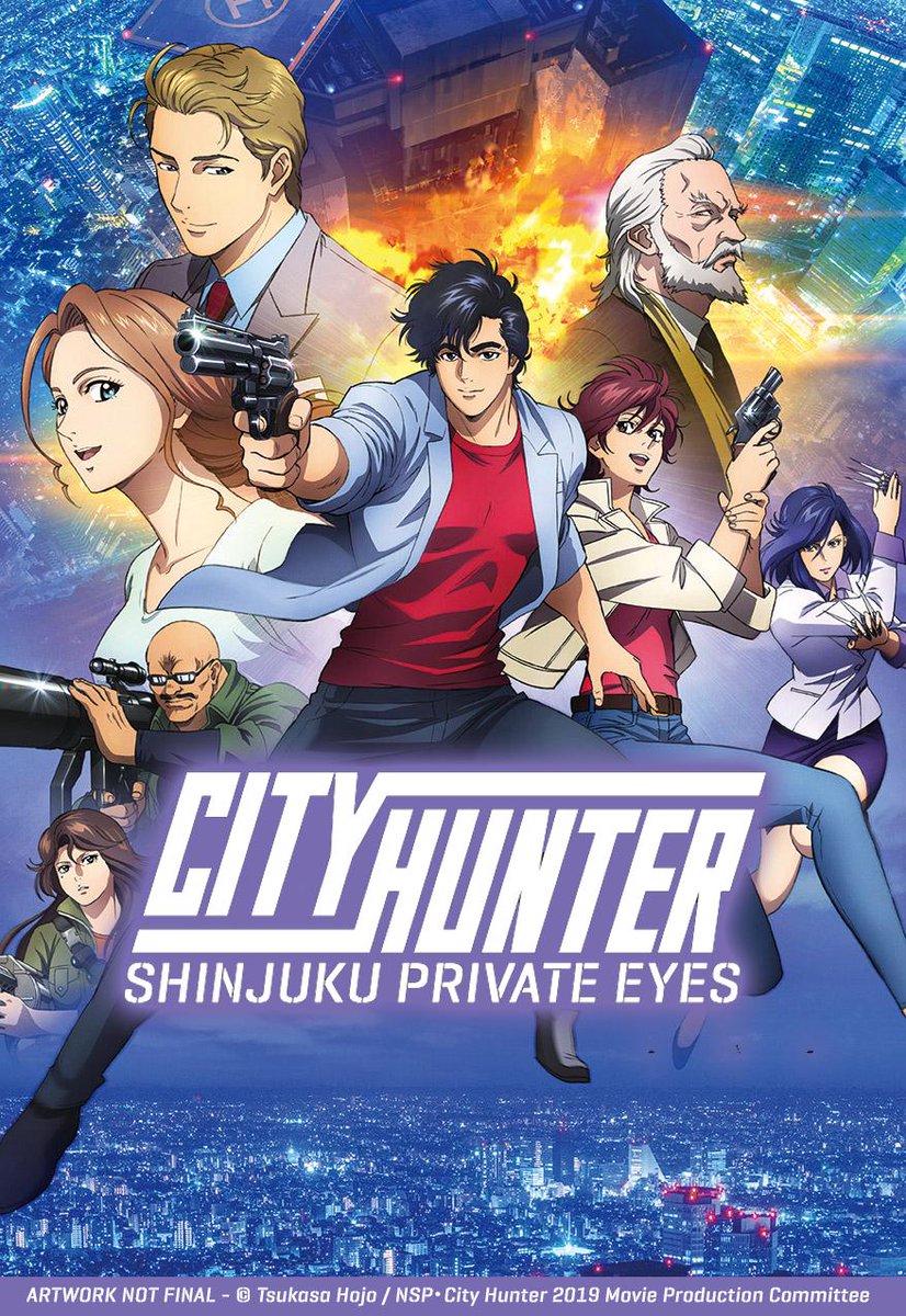 Discotek to Release All of City Hunter (Anime Franchise) - Blu-ray