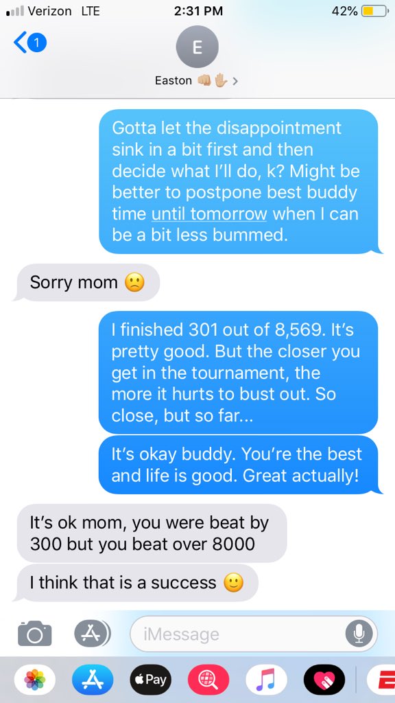 dmoongirl's tweet image. I mean...how next level is my kid’s main event bustout support? Literally the best. 😭😂