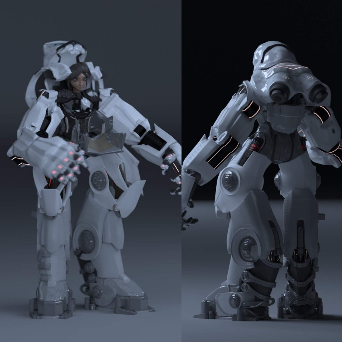 chromasie's tweet photo. Hi. I'm Eike and I'm 3D artist. Before I miss #PortfolioDay again... here are some characters I made.

My Sketchfab: https://t.co/F8AoBprg7s

Artstation: https://t.co/KoRxSnLcbT https://t.co/iVvVkdYx8G