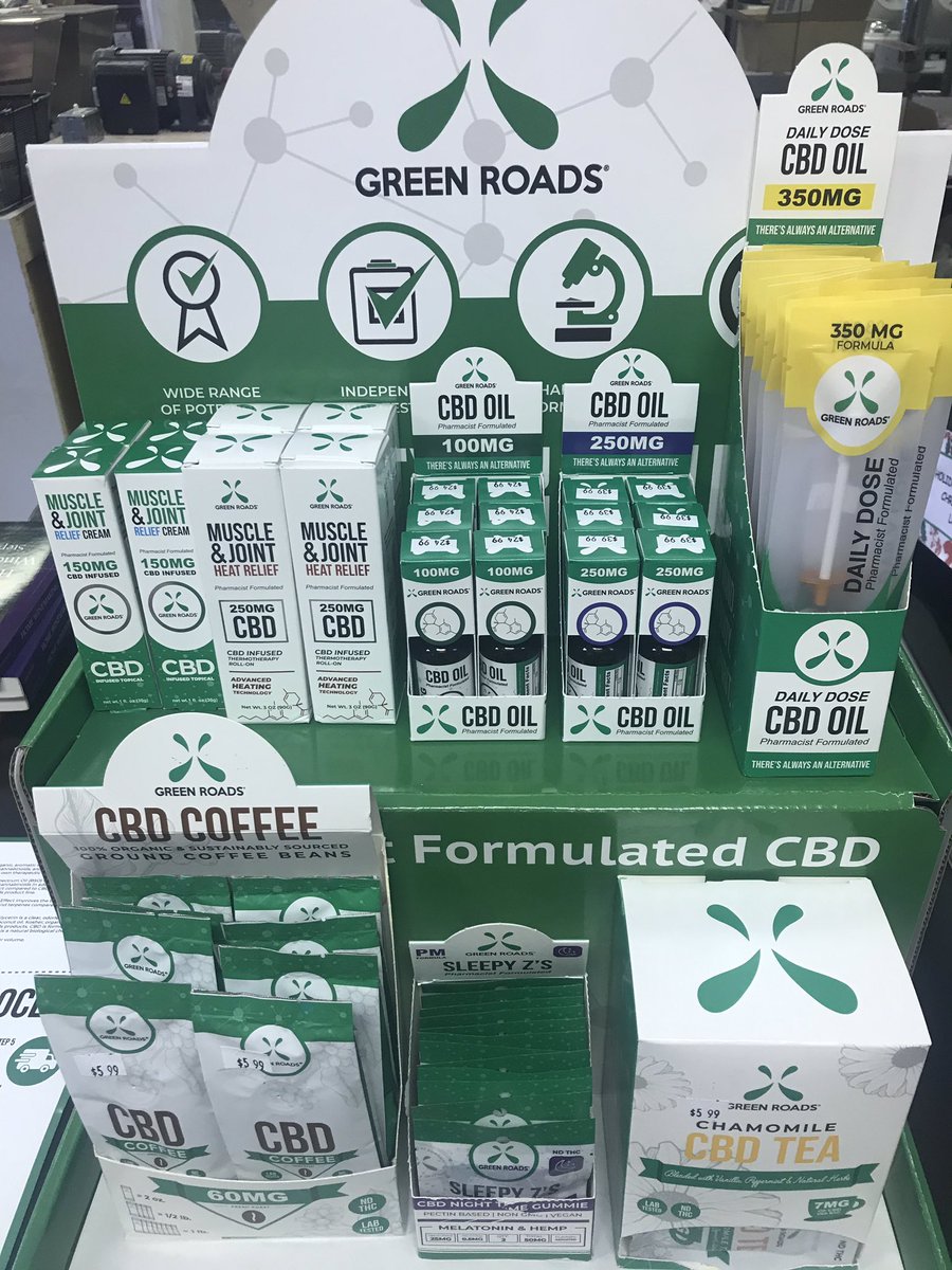 We are now carrying Green Roads CBD products. CBD will help keep your body in balance and foster optimal health. Green Roads was ranked the #1 privately held CBD company in the USA.  #greenroads #cbd #cbdoil #cbdgummies #cbdhealth #cbdcoffee #cbdcream #cbdheals #cbdhelps