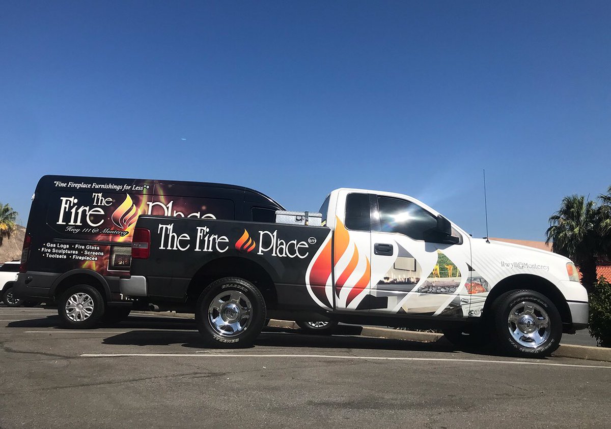 Vehicle_Wraps_'s tweet photo. That's a wrap! #TheFirePlaceinPalmDesert your wraps look smoking hot! 🔥
.
#DesertWraps #adrivingforce #design #vehiclewraps #customwraps #palmdesert #3m #vinylwraps #truckwraps #carwraps #vanwraps #fleetwraps #golfcartwraps #utilitytruckwraps #buswraps #mobilemarketing https://t.co/o2fKYOuZf9