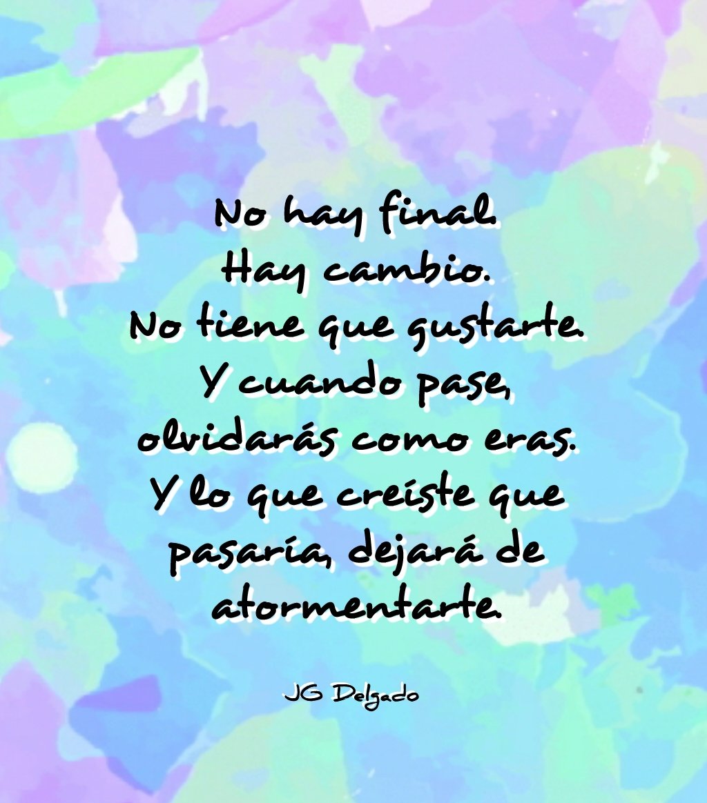 Todo lo que termina en realidad es inicio de algo. Enfocarse en lo nuevo, aunque de miedo, siempre es más sano. #TodoTeTrajoAqui #Agradece