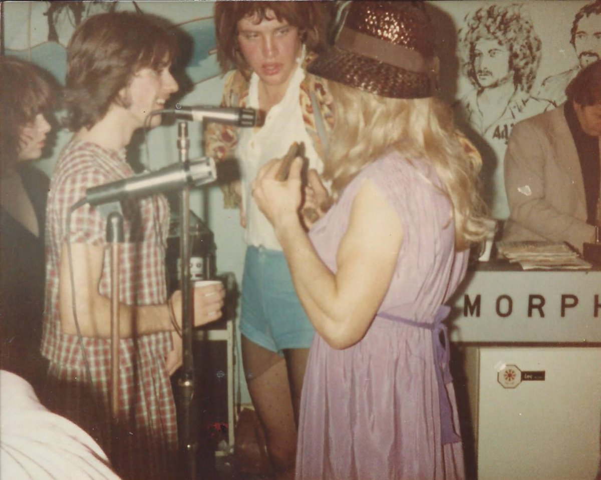 AkBandThe's tweet photo. #Our2ndGigManyYearsAgo @ #TheBeginning & #NowWeR@#TheEndTour2019 #JohnnyInTheMiddle @Struckgoldmusic @SherylPrattERA @SJMacLeod2 @Judy_Cockerton @Sheldon_Snow @MarzNova @Haunted__Heart @BNoelBarr @BrokenRomeo @marshallstackz @MarietteFBS @fatbastardsound @bulletsuk @mikecanndo <3 https://t.co/ZQS5xXanRh