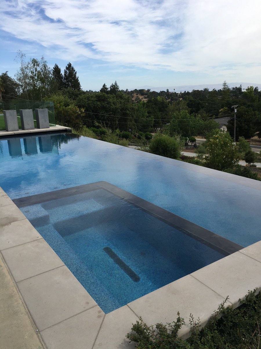 New Gorgeous Vanishing Edge pool, exciting project completed for our customer in Los Altos 

#porcelanosa #interiordesign #new #pool  #edge #Summertime #BayArea #PoolSide #SwimmingPool #Relax #PoolBuilder #ProTechPools #Atherton #LosAltos

#wellness #Spa #Construction