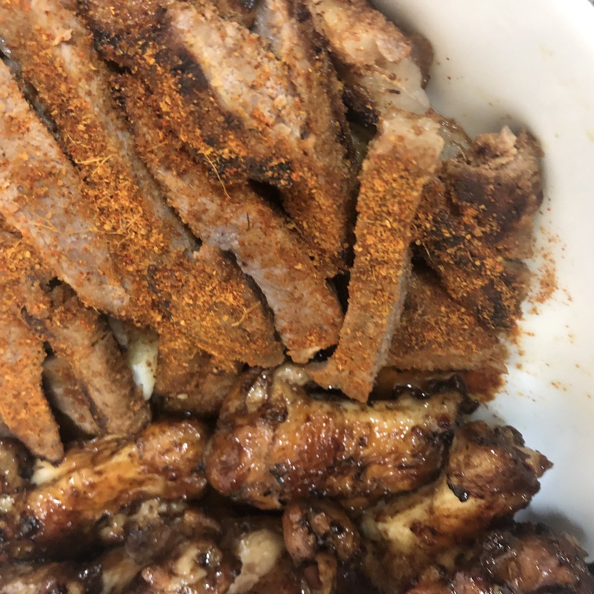 Mr__DCD's tweet photo. Suya x Jerk https://t.co/dFfOsNfDmI