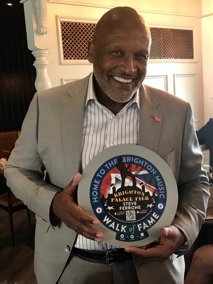 tompetty's tweet photo. Our heartfelt congratulations to Heartbreaker Steve Ferrone...now the “New Guy” on his hometown of Brighton, England’s Music Walk of Fame! https://t.co/CR5XXtpFr7