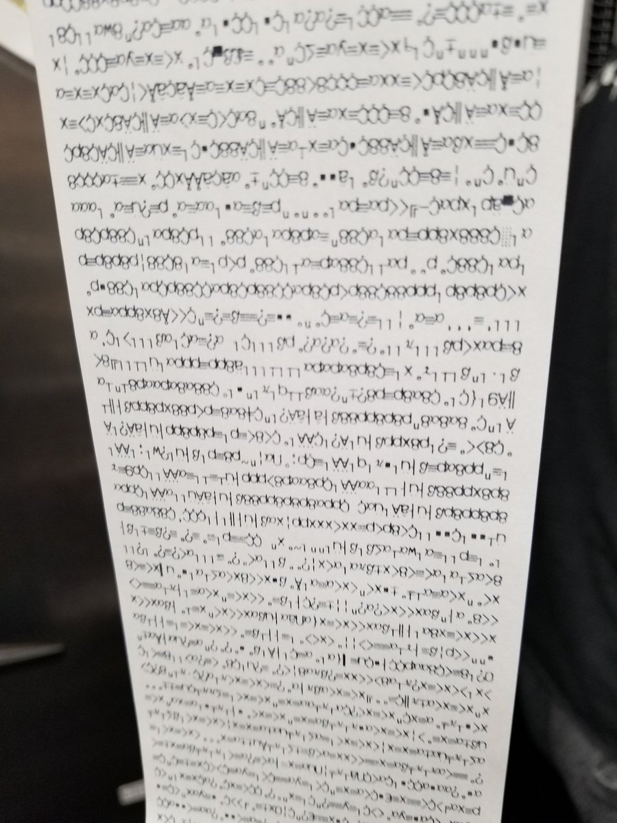 Nuelogical Ufo So Our Receipt Printer Glitched Out And Printed Out A Receipt In The Language Of The Gods