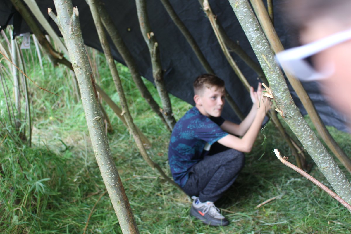 GSHSTrips's tweet photo. Shelter Building and Problem solving tasks #teamwork #survivalSkills https://t.co/vwEl1bg9D9