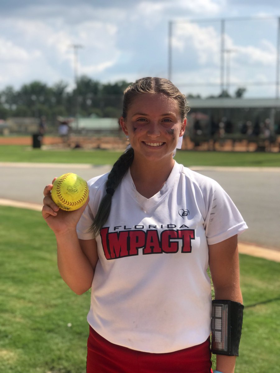 FLImpactWatson's tweet photo. Congratulations to @JaylaBrooks77 on her bomb today at the Legacy Showcase in Atlanta! Great job Jayla!

#FloridaImpact #ImpactNation❤️#makeadifference🥎 https://t.co/OsHsSuP9DS