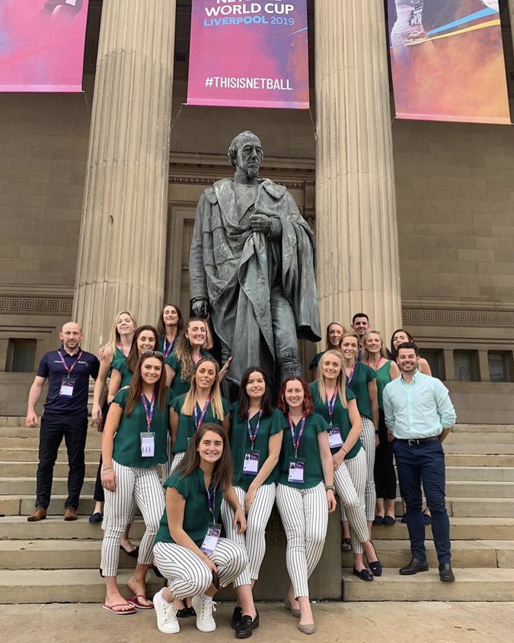 T-2 <a href="/NetballWorldCup/">Netball World Cup</a> 
Settling into Liverpool nicely!!! 
#PwCWarriors
#StrongestTogether