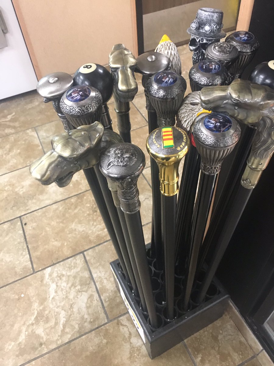 stover22's tweet photo. I NEED a βhold-back Guyβ like NFL coaches do to stop me from wanting to buy stupid things. What am I supposed to do, just walk right by and NOT buy one of these bad boys? #pimpcane #holdmeback #ineedone https://t.co/ft0bbWujrh