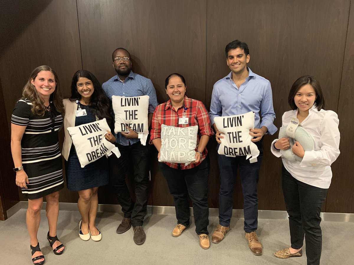#ccfsleep new Dream Team of sleep medicine fellows at ‘bag’ ceremony tonight. #Ateam #DreamTeamatCC