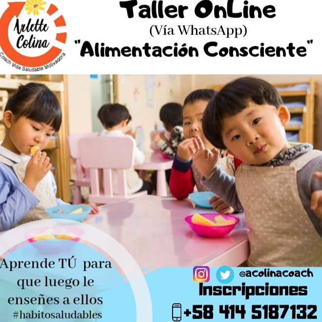 arletteyariht's tweet photo. Haz click en el enlace  y lee más información    https://t.co/cOXPFuAQH1   
#talleronline #vidasaludable #habitosaludables https://t.co/1Z5SorBGQr