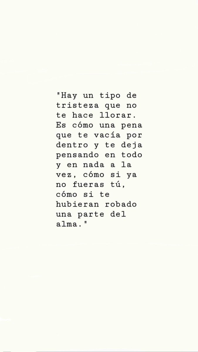 Abro hilo.
Han sentido esto alguna vez?