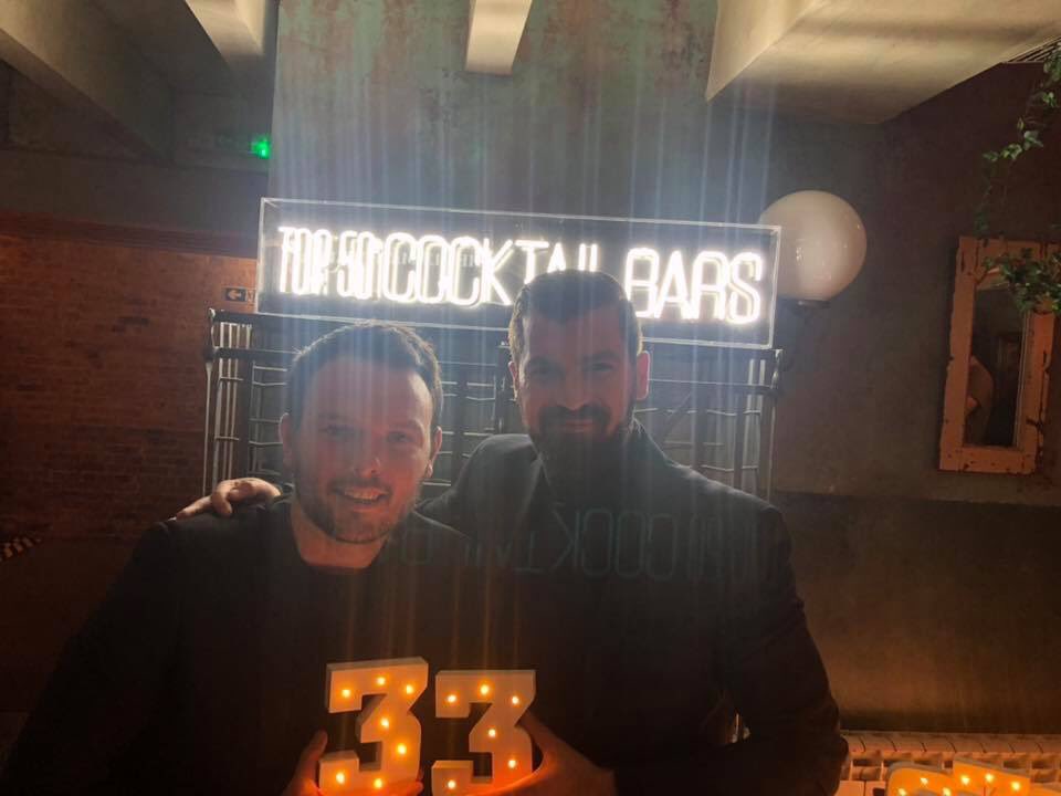 lab22cardiff's tweet photo. We are proud to announce that we came #33 in the top 50 cocktail bars in the UK 2019🇬🇧 🍸 🥳
It was a great night for the South West!
🏴
Thank you to @50Cocktailbars and @headsandtailsNW for the special hospitality 🙏🏻
#ExperienceSomethingUnique
#ForwardDrinking https://t.co/ej7ikRDL1m