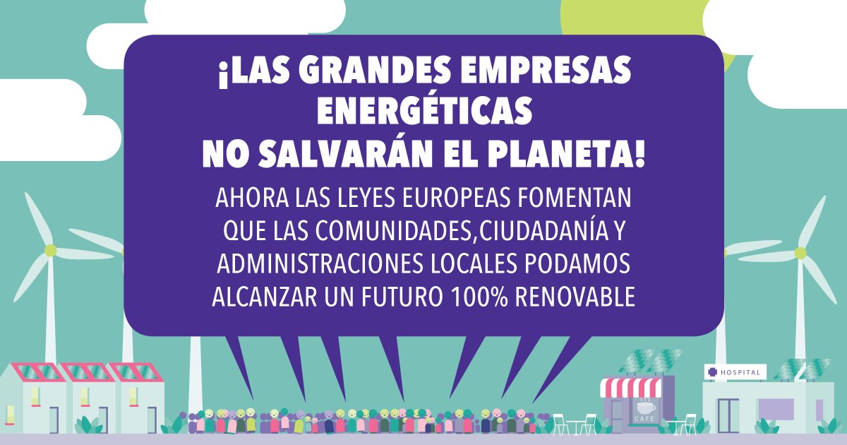 Ahora el nuevo Paquete de Energía Limpia de la UE blinda los derechos de la ciudadanía para producir, consumir, almacenar y vender su propia energía. ¡Qué lo sepa todo el mundo! #AutoconsumoColectivo  #EnergíaCiudadana <a href="/foeeurope/">Friends of the Earth Europe🌍</a> tierra.org/nuevos-derecho… <a href="/foeeurope/">Friends of the Earth Europe🌍</a>